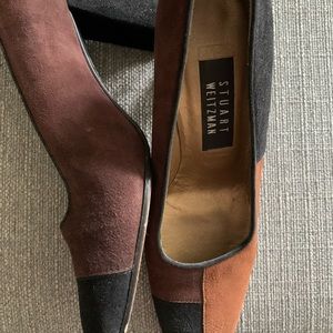 Stuart Weitzman Colorblock Heels